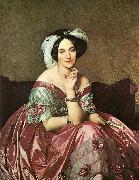 Jean-Auguste Dominique Ingres the baroness rothschild oil on canvas